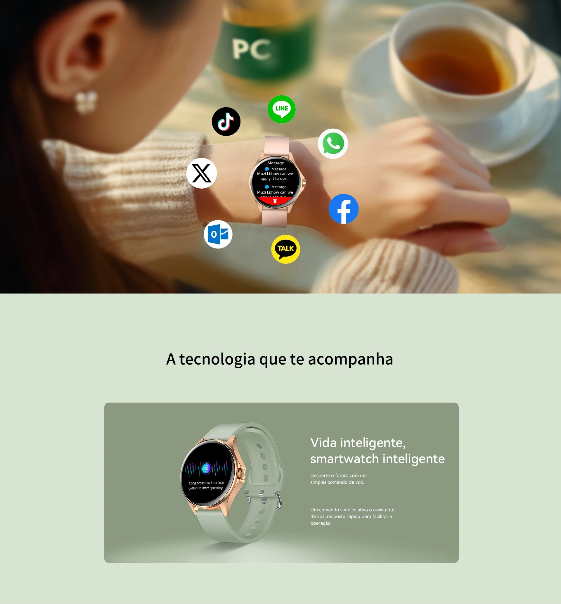 Free Envío Mujeres Señora Regalo Deporte Fitness Reloj Heart Frecuencia Monitor Waterproof Smart