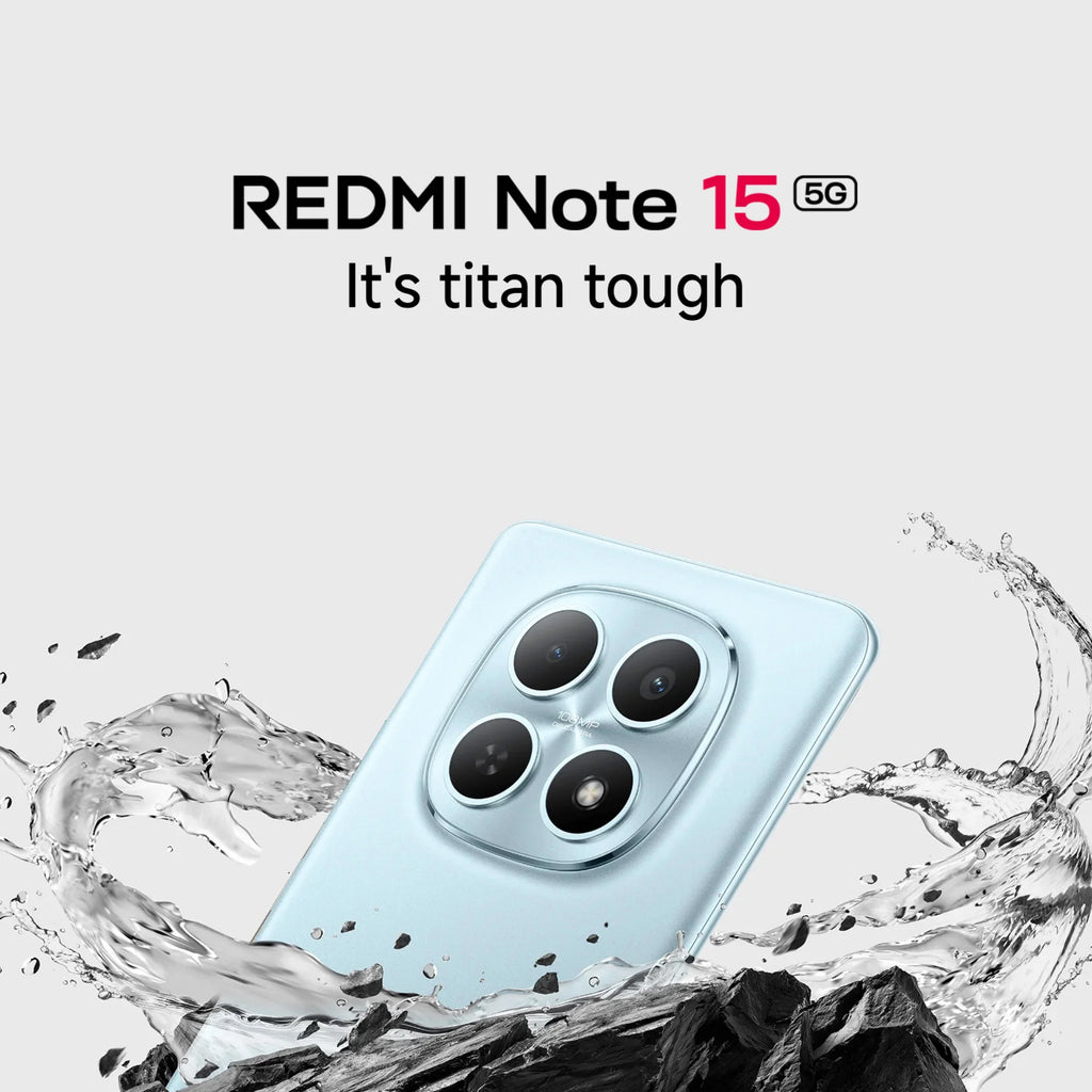 Xiaomi Redmi Note 15 5G 8+256GB Global Version Snapdragon® 6 Gen 3 Mobile Platform 6.77" 120Hz Display 108MP Camera 5520mAh 45W