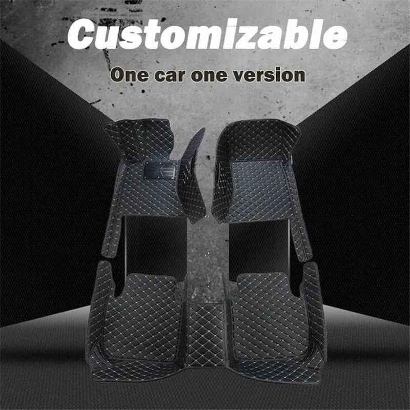 Custom Car Floor Mats For Fiat Cronos 2018 2019 2020 2021 2022 All Weather Waterproof Car Floor Mats
