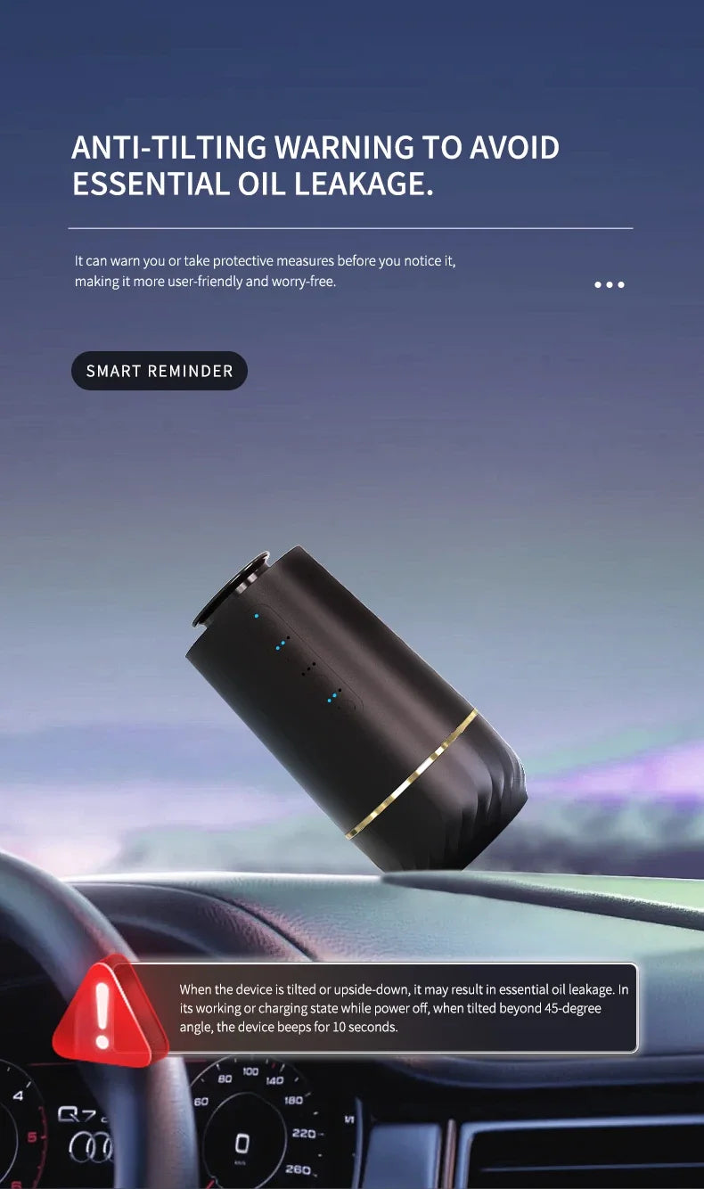 Namste Smart Fragrant Oil Diffuser Home Car Aroma Diffuser Starry Light Smell Distributor Interior Perfume Scent Air Freshener