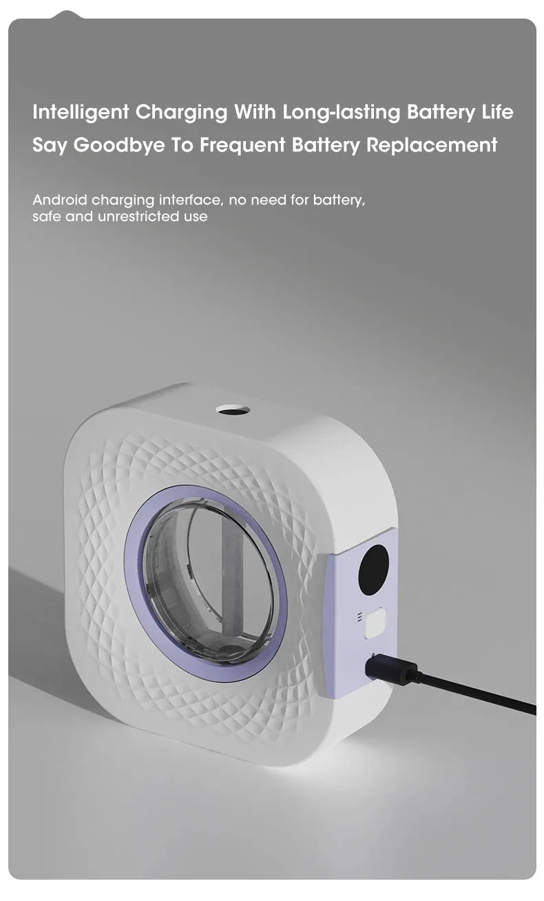 Automatic Aromatherapy Machine Portable Fragrance Sprayer Essential Oil Diffuser Bathroom Air Deodorization Hilton Lavender Oil