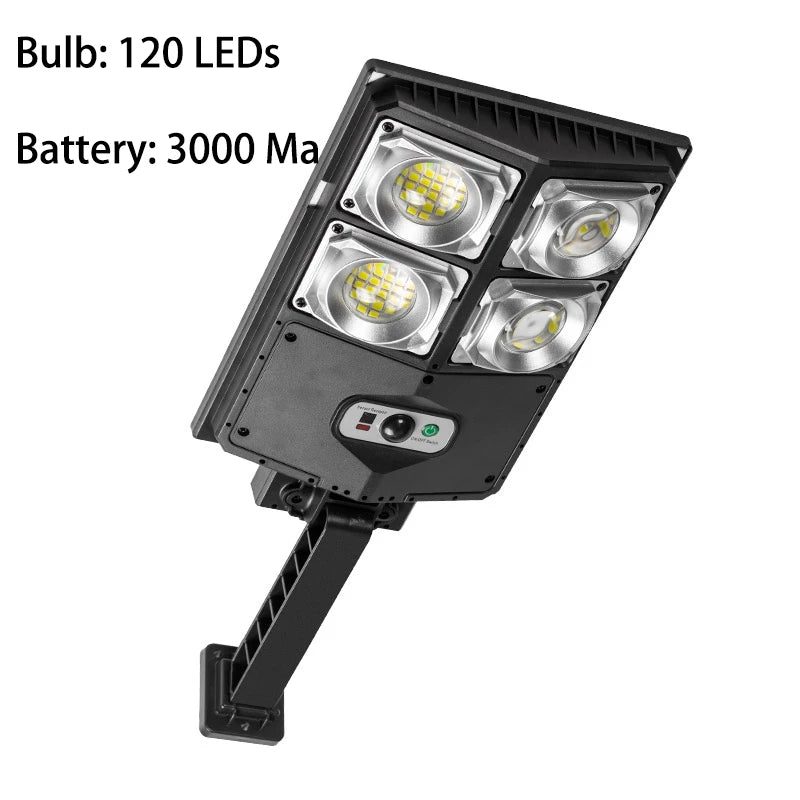 20000 Lumens Solar Lights Outdoor IP65 Waterproof LED Street Wall Lamp With PIR Motion Sensor Sunlight for Garden Yard Street