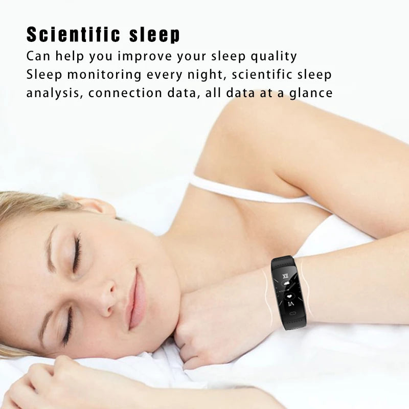 FOXBOX 2025 For All Smartphone Connections Smart Bracelet Fitness Sports Men Woman Band Couple Smartwatch Waterproof Watch LIGE