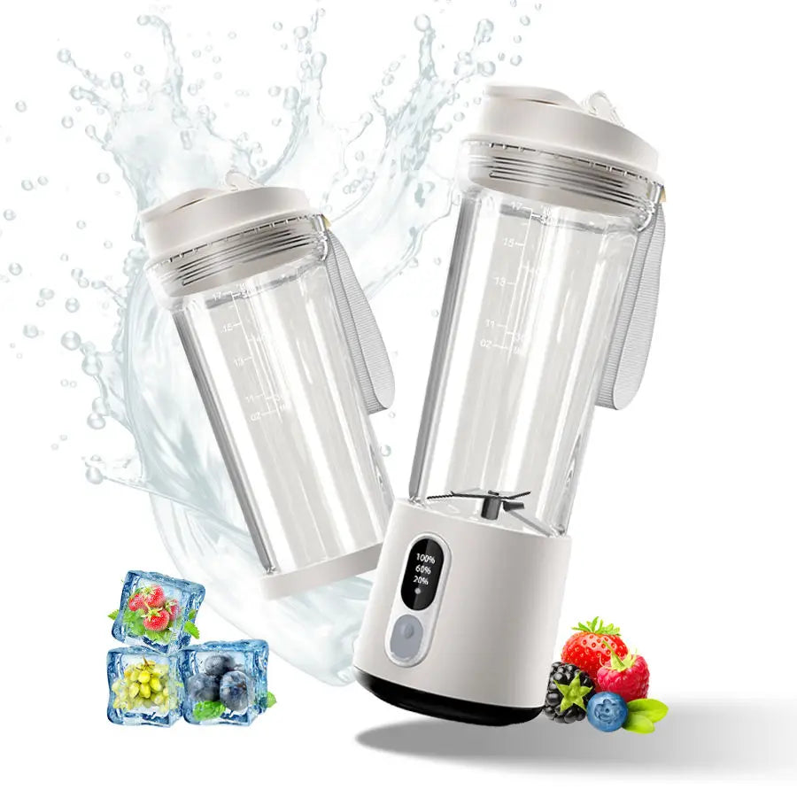 New 300W Powerful Juicer USB 4000mAh Battery Multi-use Juice Cup Grinder Outdoor Portable Fresh Fruit Blender Smoothie Juice Cup