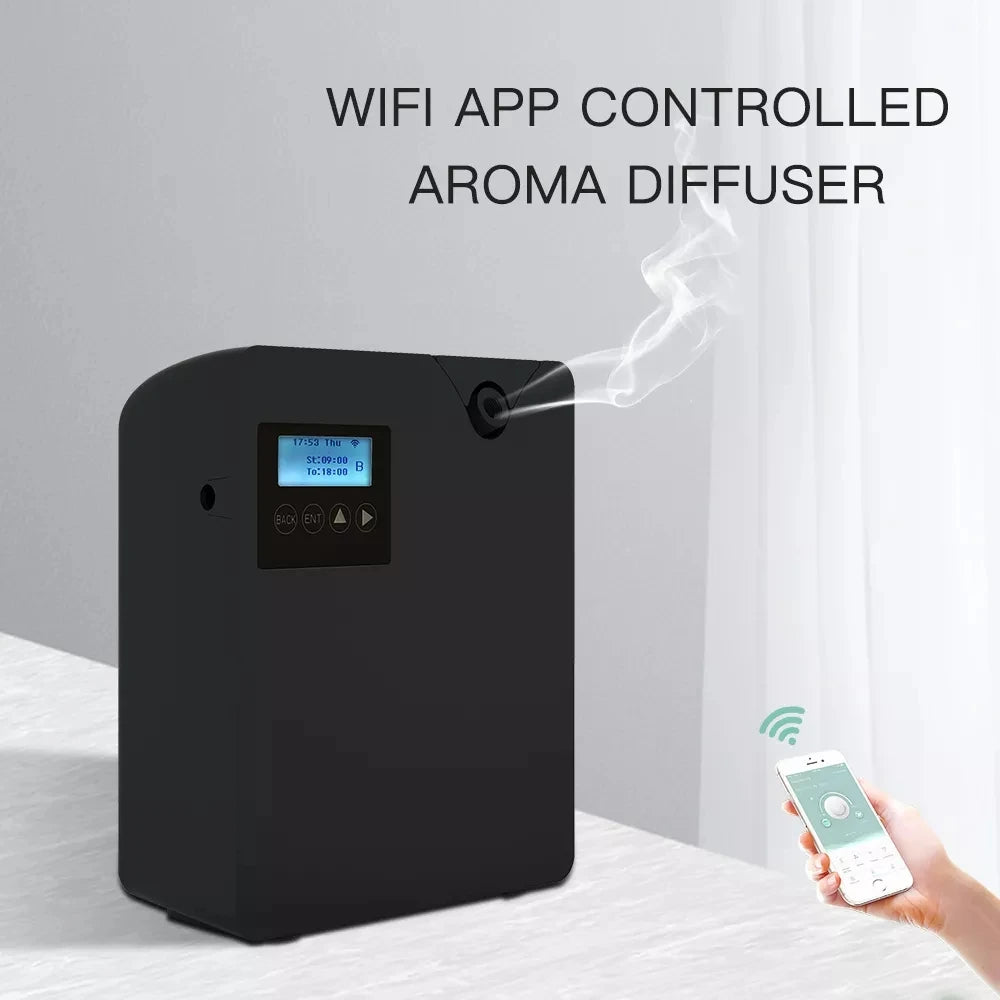 Scent Air Machine For Home Waterless Essential Oil Diffuser With Smart Cold Air Technology Bluetooth WiFi Aromatherapy Diffuser
