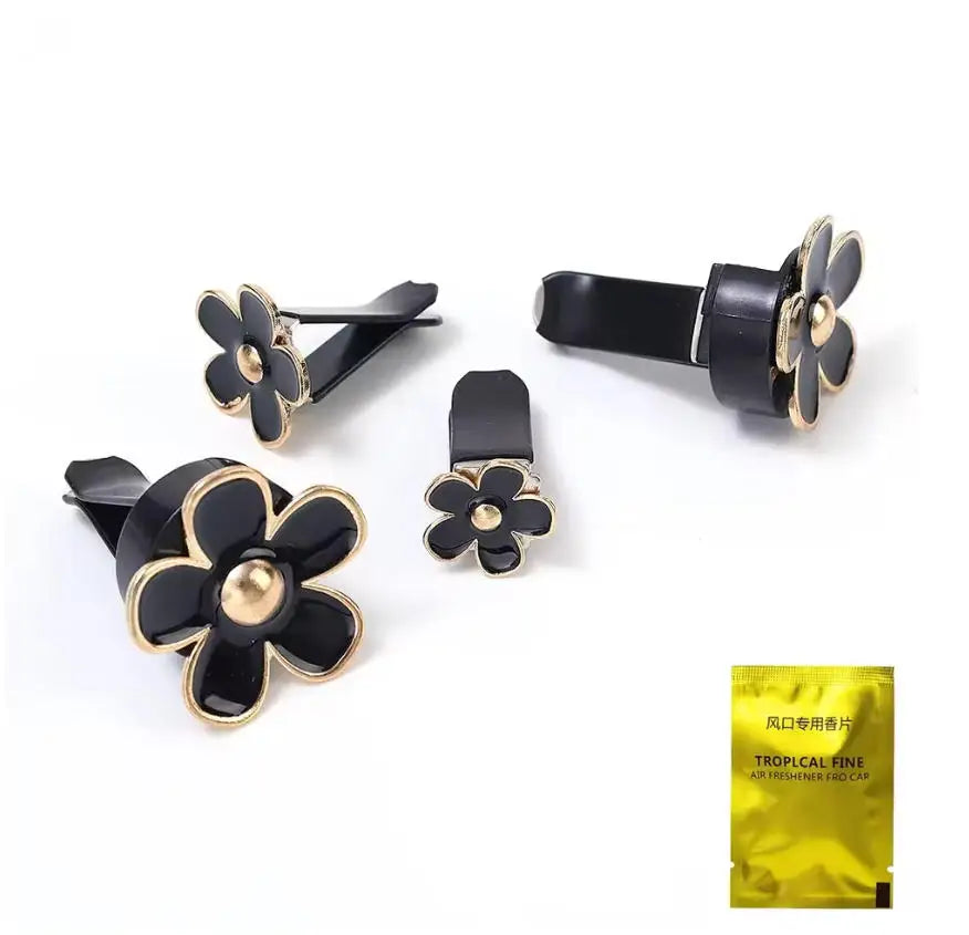 1set Car Air Vent Perfume Clip Cute Cars Aroma Diffuser Creative Girly Auto Interior Decoration
