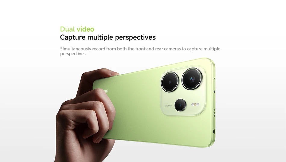 Global Version Redmi Note 14 4G Smartphone 108MP AI Camera 5500mAh Battery 33W MediaTek Helio G99-Ultra 120Hz Xiaomi Cellphone