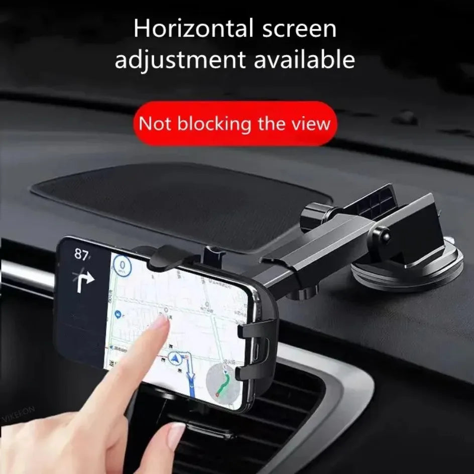 Universal Sucker Car Phone Holder 360° Windshield Car Dashboard Mount Mobile Cell GPS Navigation Support Bracket for Smartphones