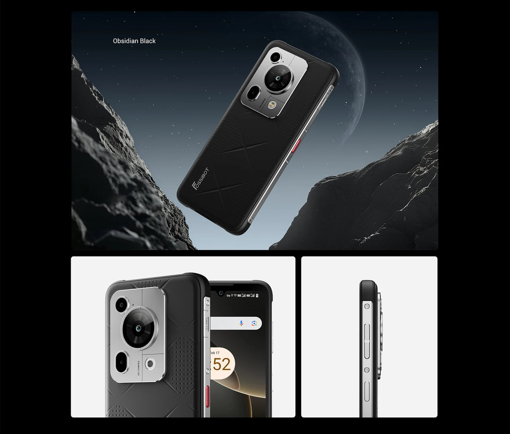 [World premiere] Fossibot F112 PRO 5G Rugged Smartphone 6.88" HD+ 7150mAh 24G(8+16)+256G Mobile Phone Android 14 50MP Cell Phone
