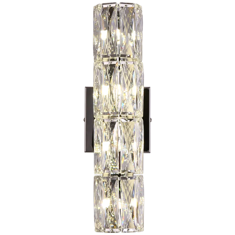 Light Luxury Crystal Wall Lamp Creative Villa Living Room TV Background Wall Lamp Network Red Modeling wall Bedroom Bedside Lamp