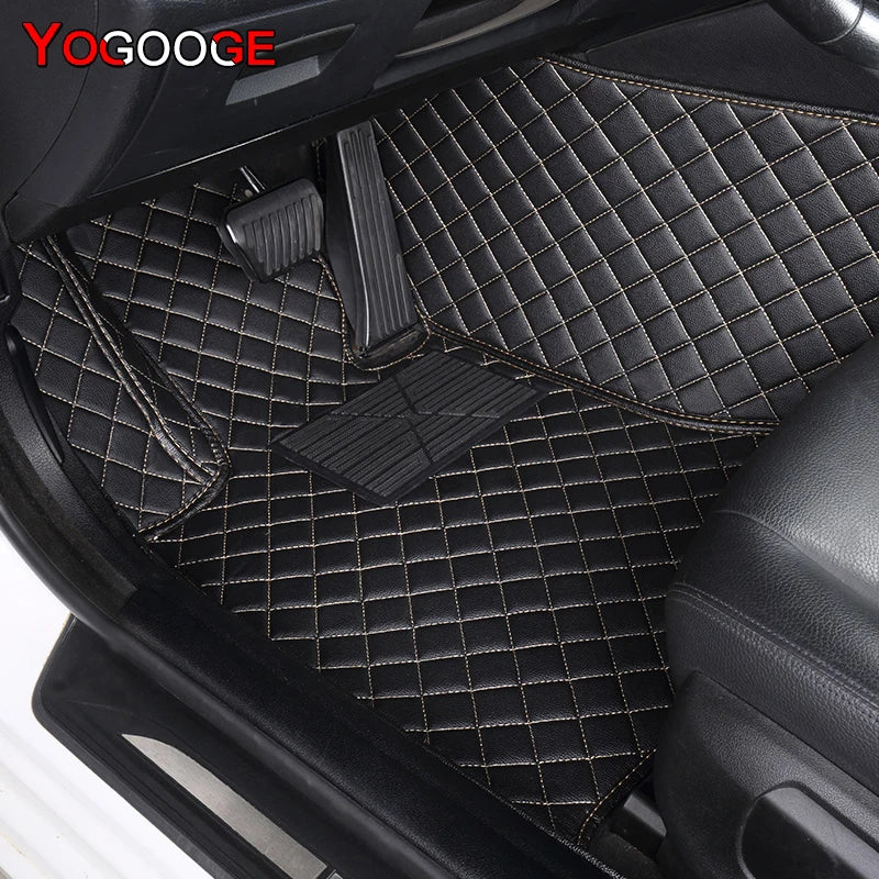 YOGOOGE Custom Car Floor Mats For Fiat Freemont Auto Carpets Foot Coche Accessorie