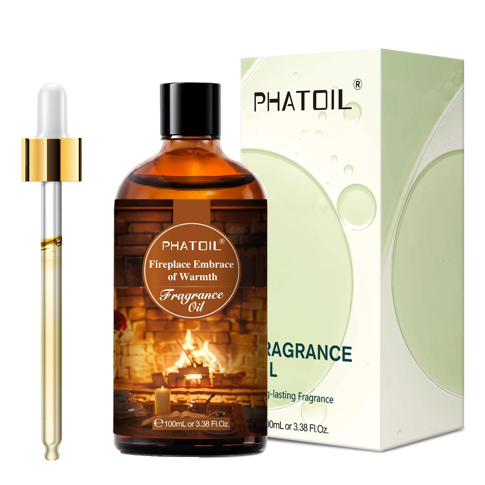 PHATOIL 1PCS 100ml Fragrance Oil For Diffuser Aromatherapy Fruit Carnival Coconut & Vanilla Almond Vanilla Strawberry Aroma Oils