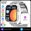 LIGE 1.83" HD Screen Smart Watch For Man Women Bluetooth Call Sports Fitness Heart Rate Blood Oxygen Monitor Men Smartwatch 2026