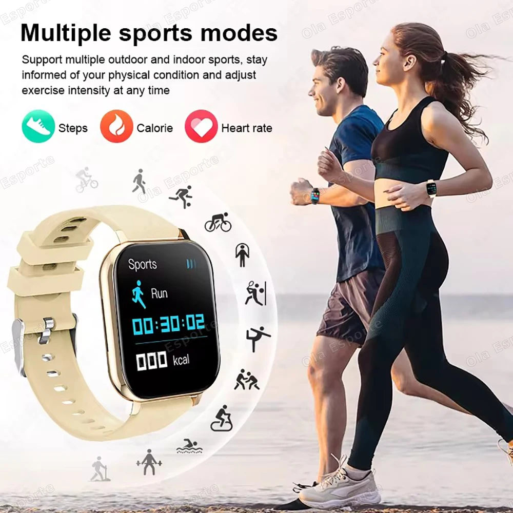 2026 New Smart Watch For Android IOS 1.83Inch Color Screen Bluetooth Call Blood Oxygen/Pressure Monitoring Smart Watch Women Men