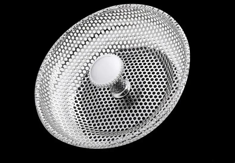 Waste Plug Kitchen Sink Strainer Replacement Basin Drain Filter Stainless Steel Shower Hair Catcher for Bathroom Accessories