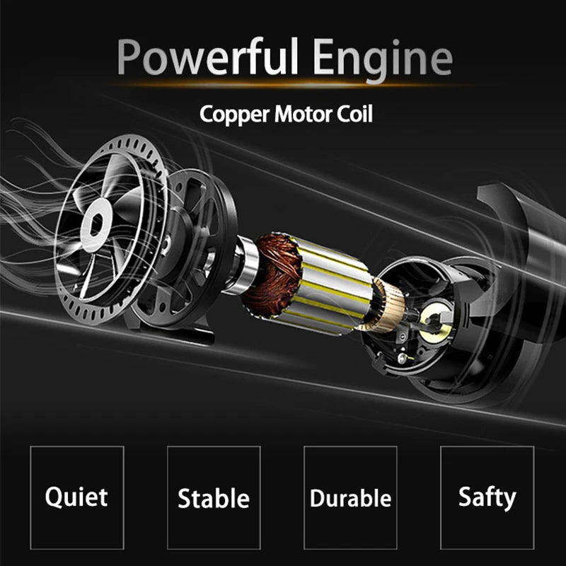 Car Tire Inflator Portable Air Compressor 150PSI Digital Air Pump AC220/110V DC12V With LED Light for Car Motorcycle Bicycle