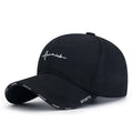 Hat Women's Korean Version Letter Embroidery Cap Baseball Cap Internet Celebrity Sports Breathable Hat Sun Hat