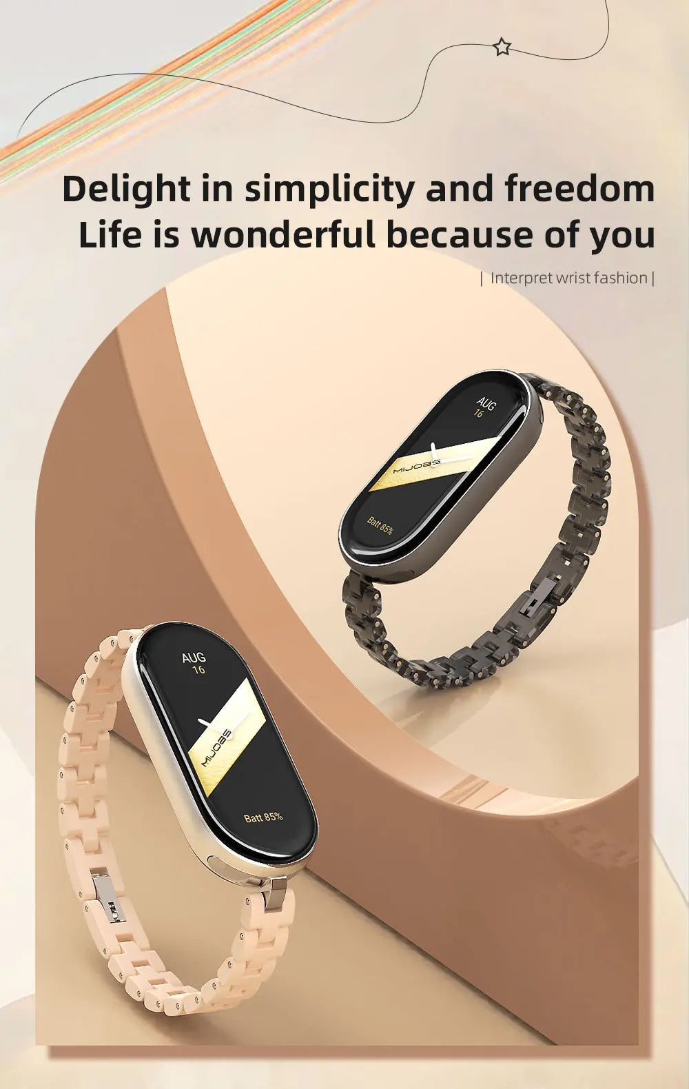 Strap for Mi Band 10 9 8 7 6 5 Watchband for Xiao mi Smart Band 9 Strap for Mi Band 8 Leather Wristband For Mi Band 7 Correa