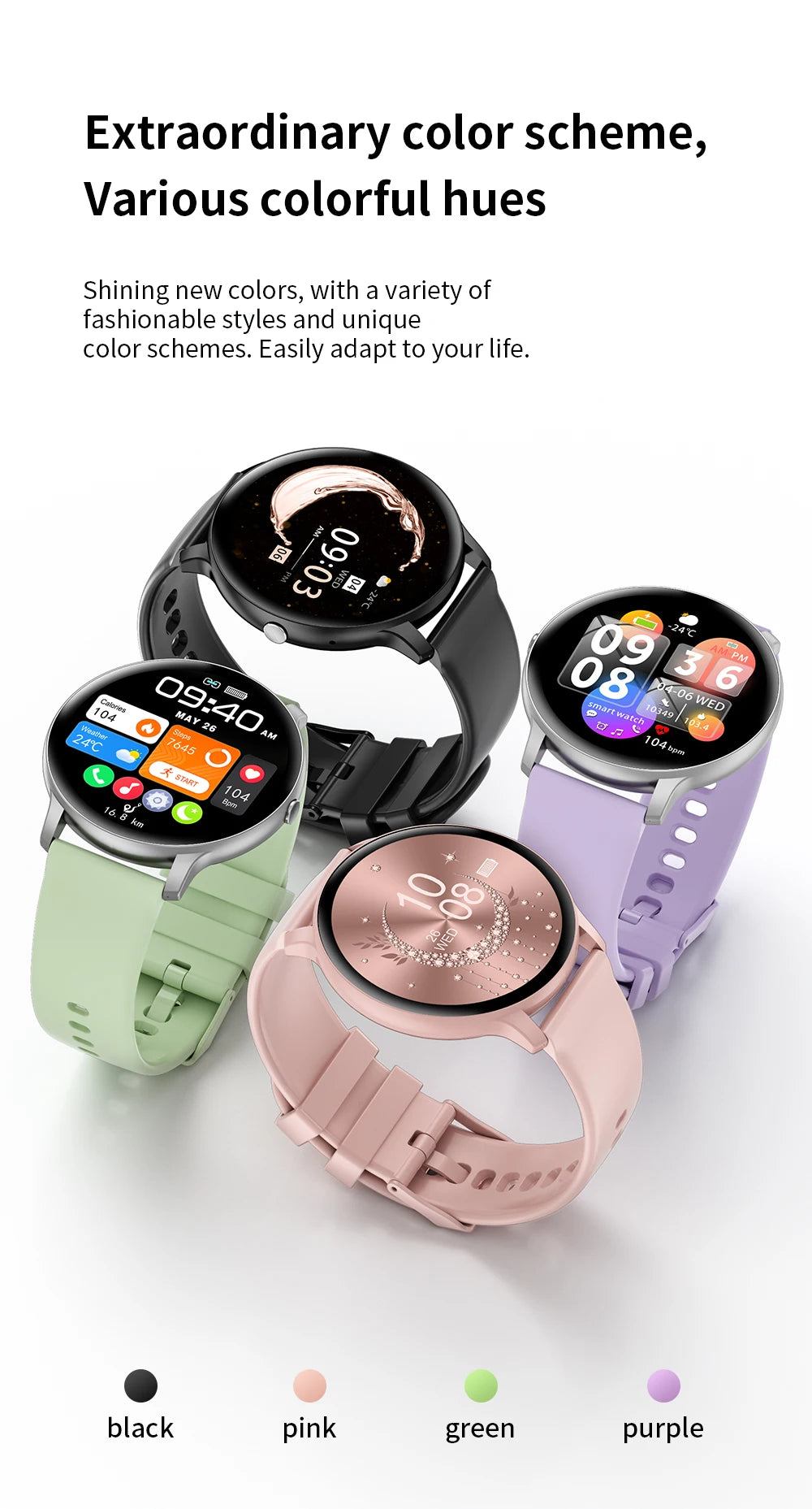 LIGE 2025 Bluetooth Call Smart Watch Women Custom Dial Watches Men Sports Fitness Tracker Heart Rate Smartwatch For Android iOS