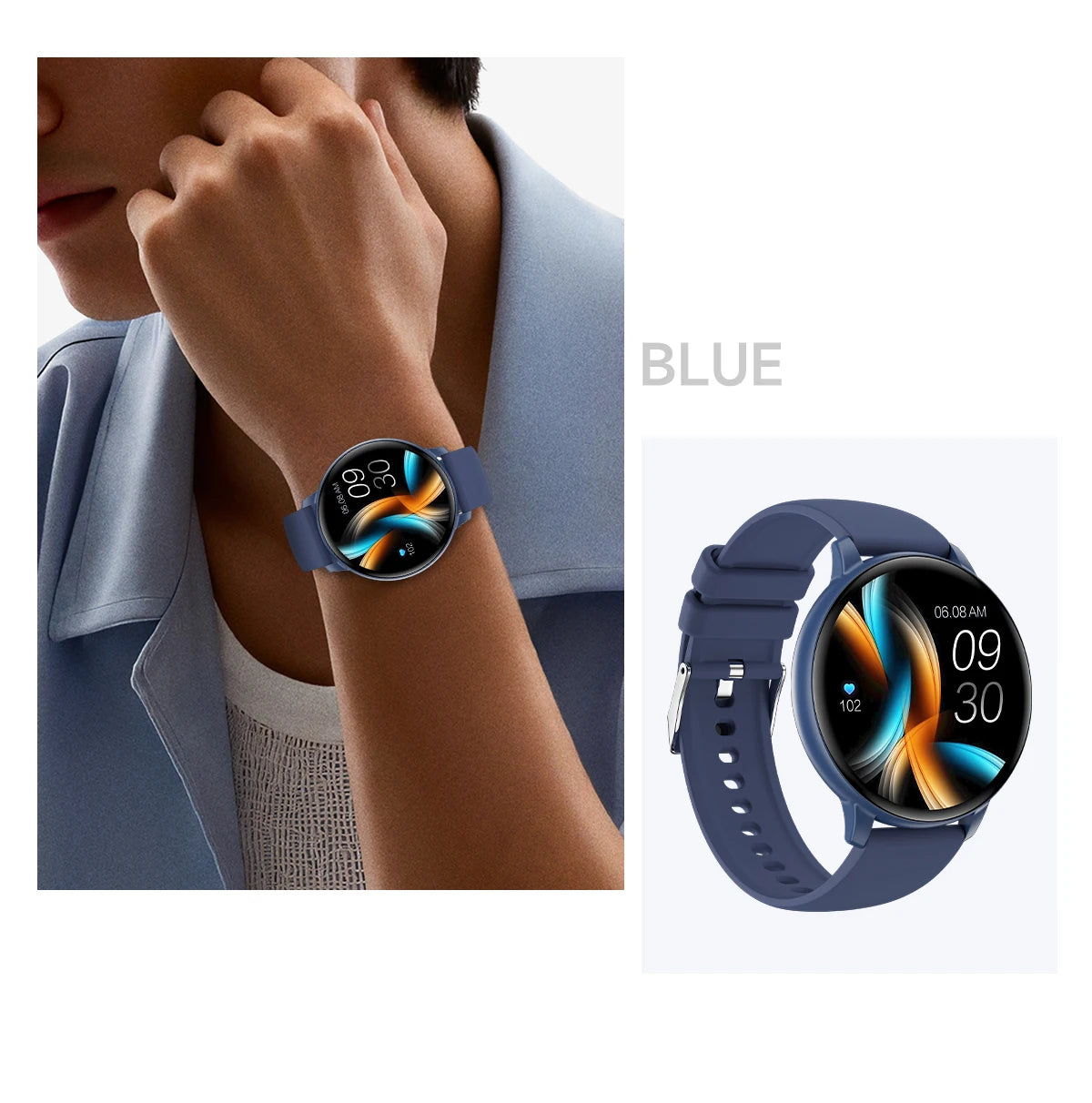 LIGE Fitness Smartwatch Voice Assistant 2026 Heart Rate Monitor Bluetooth Call IP67 Waterproof New Sports Tracker Smart Watches
