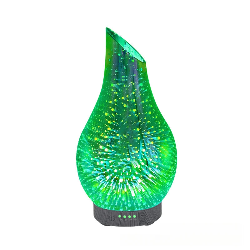 Essential Oil Diffuser 3D Aromatherapy Ultrasonic HumidifierAuto Shut-Off Timer Setting,Aroma Decoration for Home Office Gift