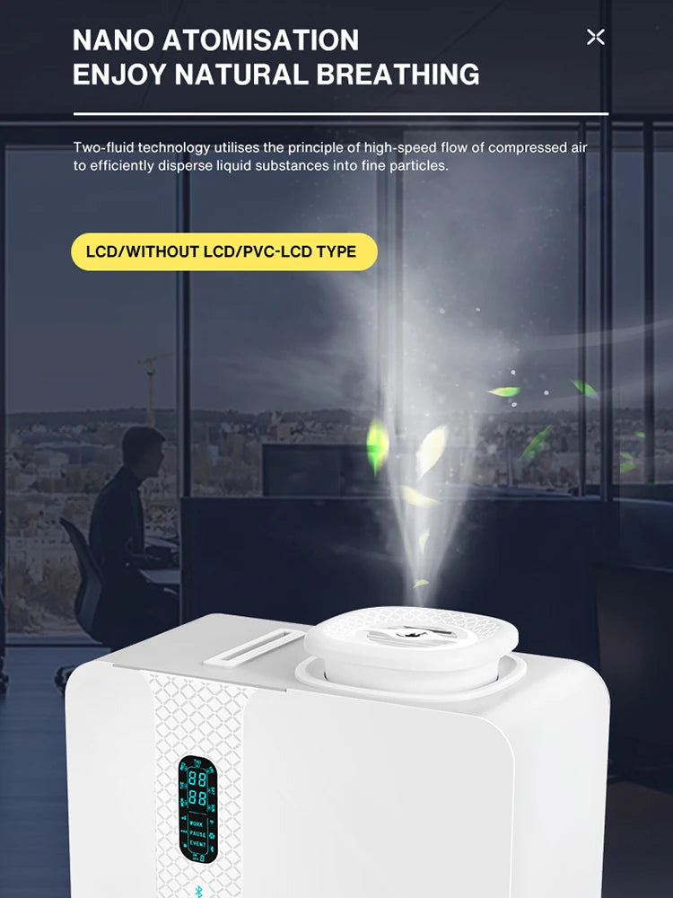 Namste 200ML Capacity Scent Air Machine Perfume Electric Aroma Diffuser Smell for Home Professional Flavoring Air Freshener Hvac