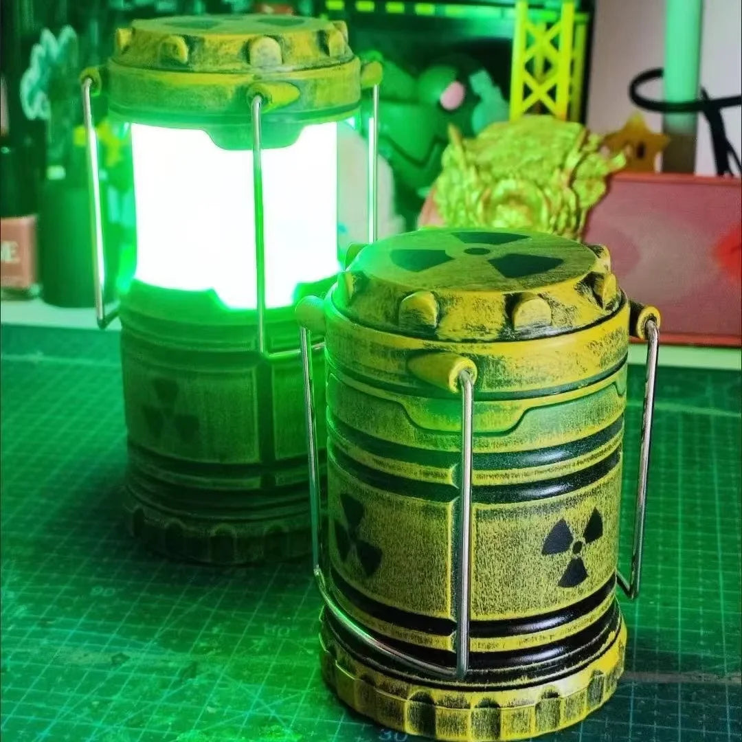 Mini Nuclear Reactor Night Light for Lantern Gift Novelty Lamp for Couple Quirky Bedroom Decoration Glowing Party Prop