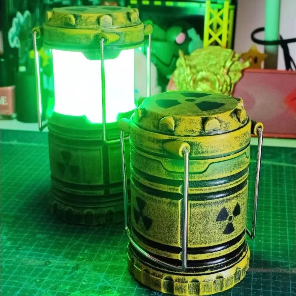 Mini Nuclear Reactor Night Light for Lantern Gift Novelty Lamp for Couple Quirky Bedroom Decoration Glowing Party Prop
