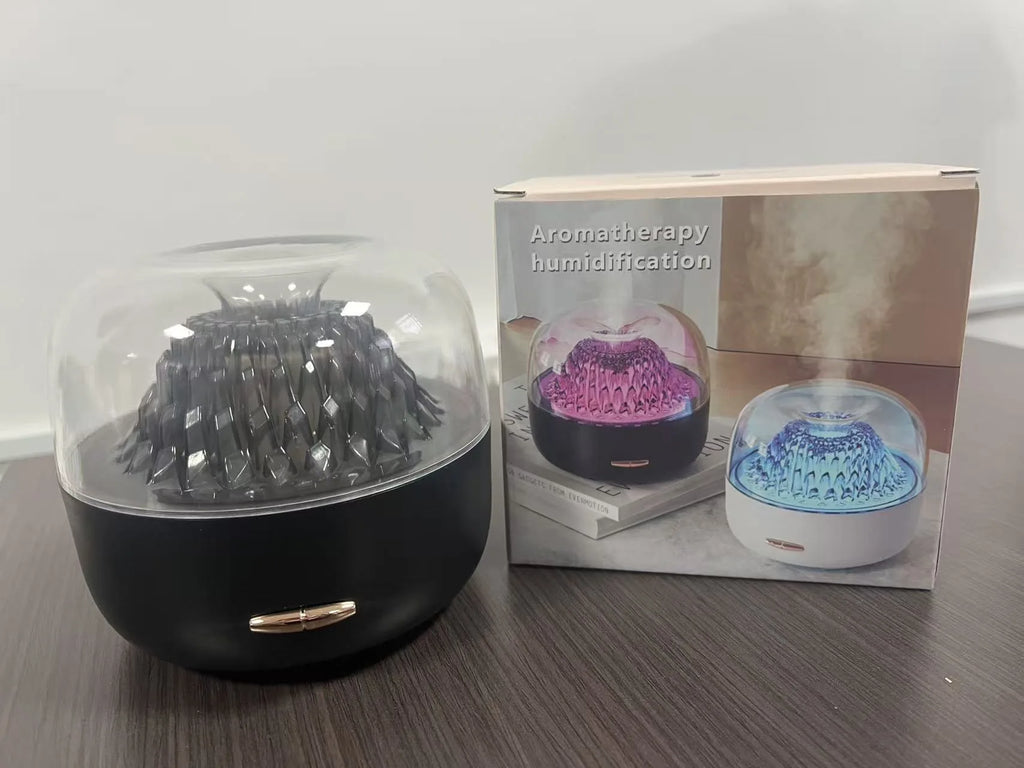 Aroma Diffuser Humidifier, Mist & Scent Dispenser with Adjustable 7-Color Lights, Ambient Lamp for Home Bedroom, Ideal Gift
