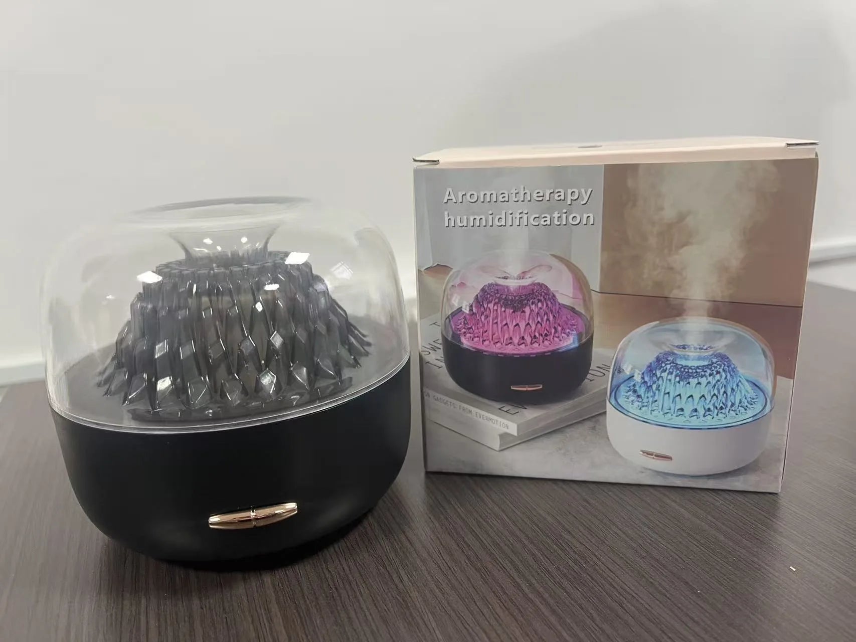 Aroma Diffuser Humidifier, Mist & Scent Dispenser with Adjustable 7-Color Lights, Ambient Lamp for Home Bedroom, Ideal Gift