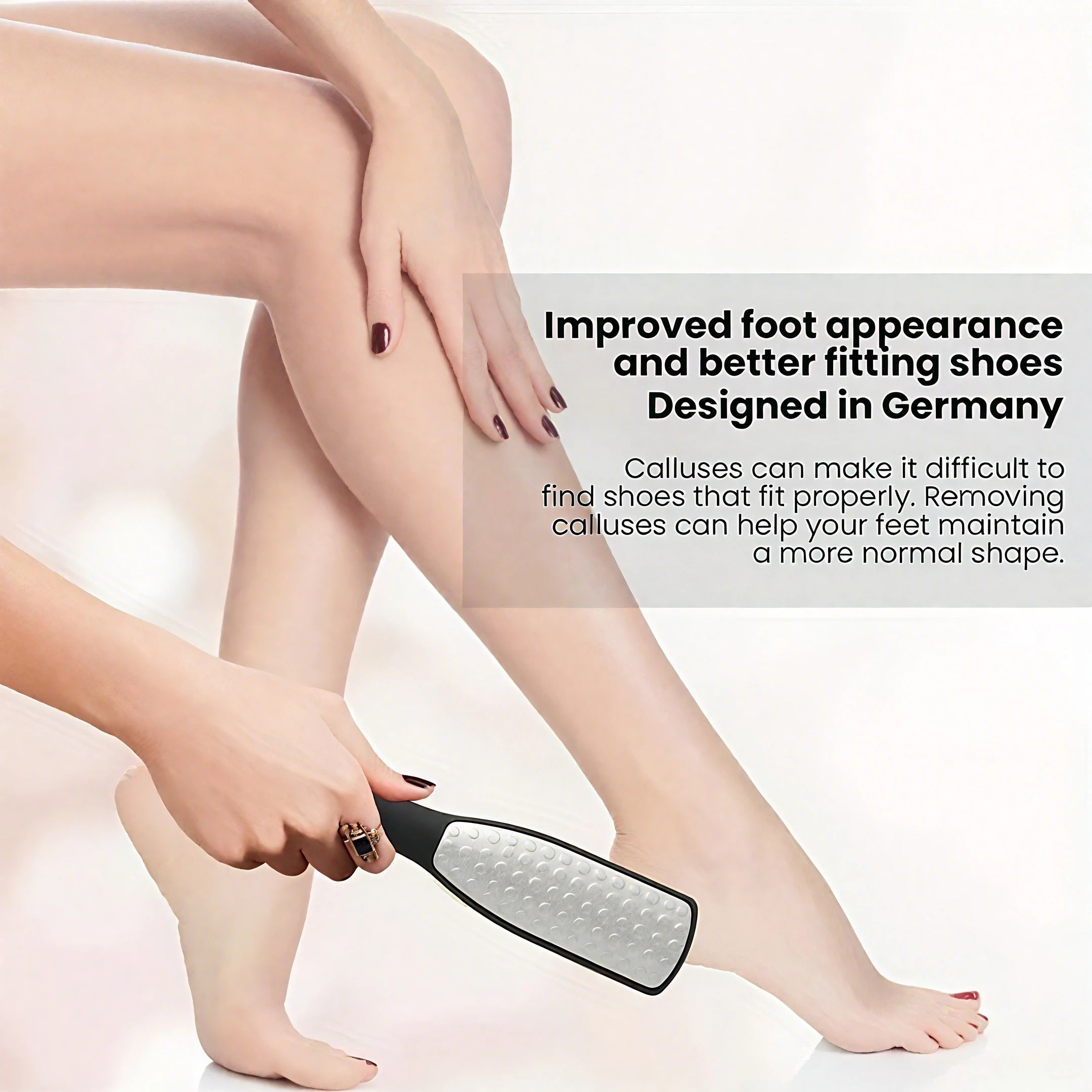 1Pc Dual-Sided Foot File Dead Skin Callus Remover for Feet Professional Pedicure Foot File  Foot Sander Scrubber Pedicure Tool