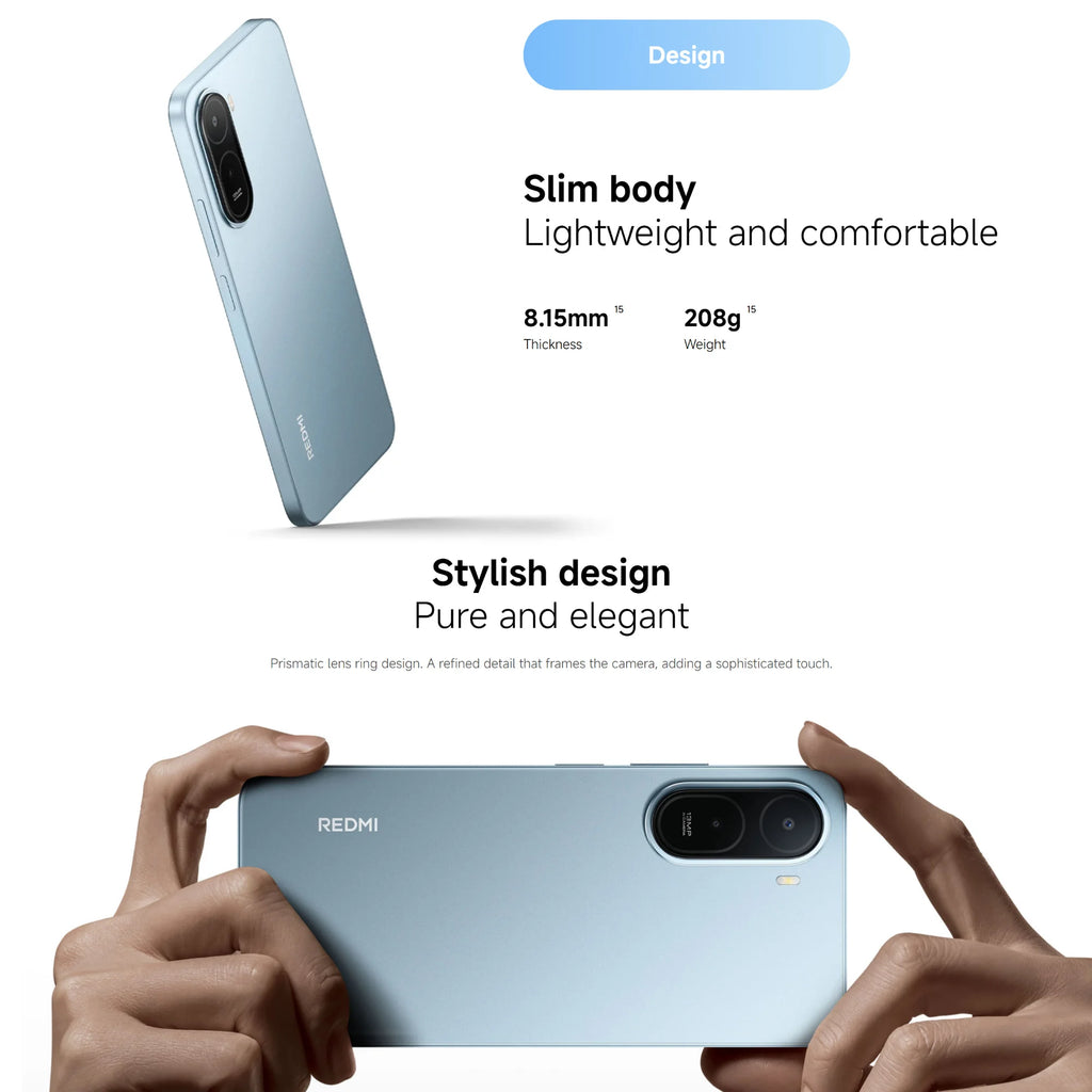 Xiaomi Redmi A7 Pro 4G, 4+64GB, Global Version, 6.9" 120Hz LCD Display DC Dimming Powered by UNISOC T7250 Processor 13MP Main Camera 8MP Front Camera 6000mAh 15W Side Fingerprint Sensor 3.5mm Headphone Jack NFC