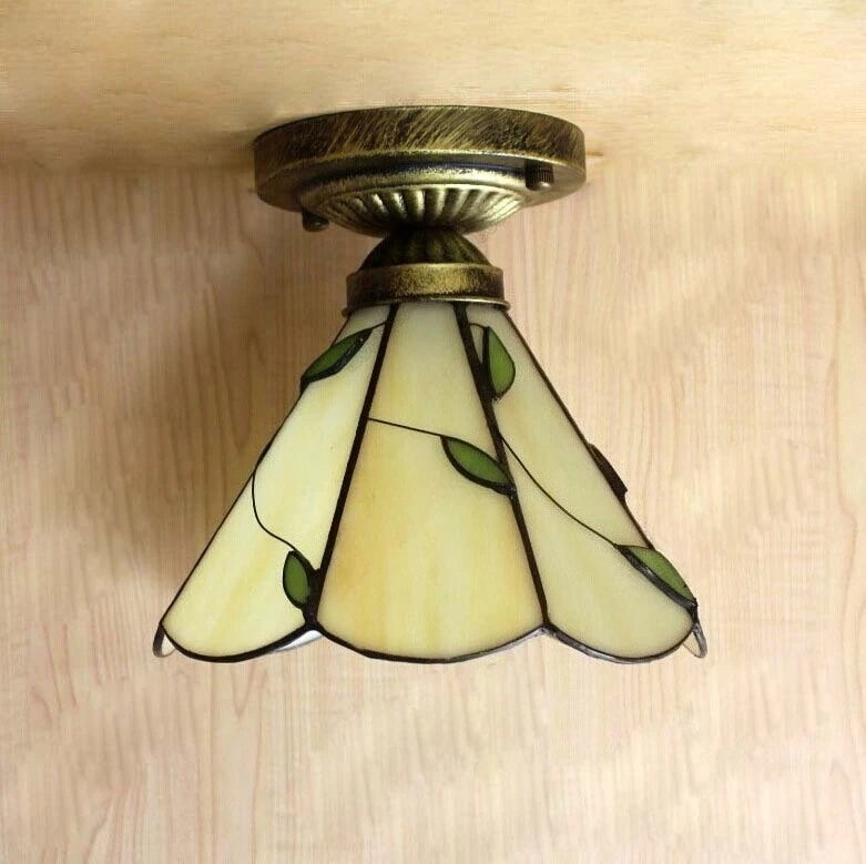 Tiffany Small Living Room Warm Bedroom Ceiling Lamp Modern Simple Living Room Lamps Creative Color Dining Room Lights