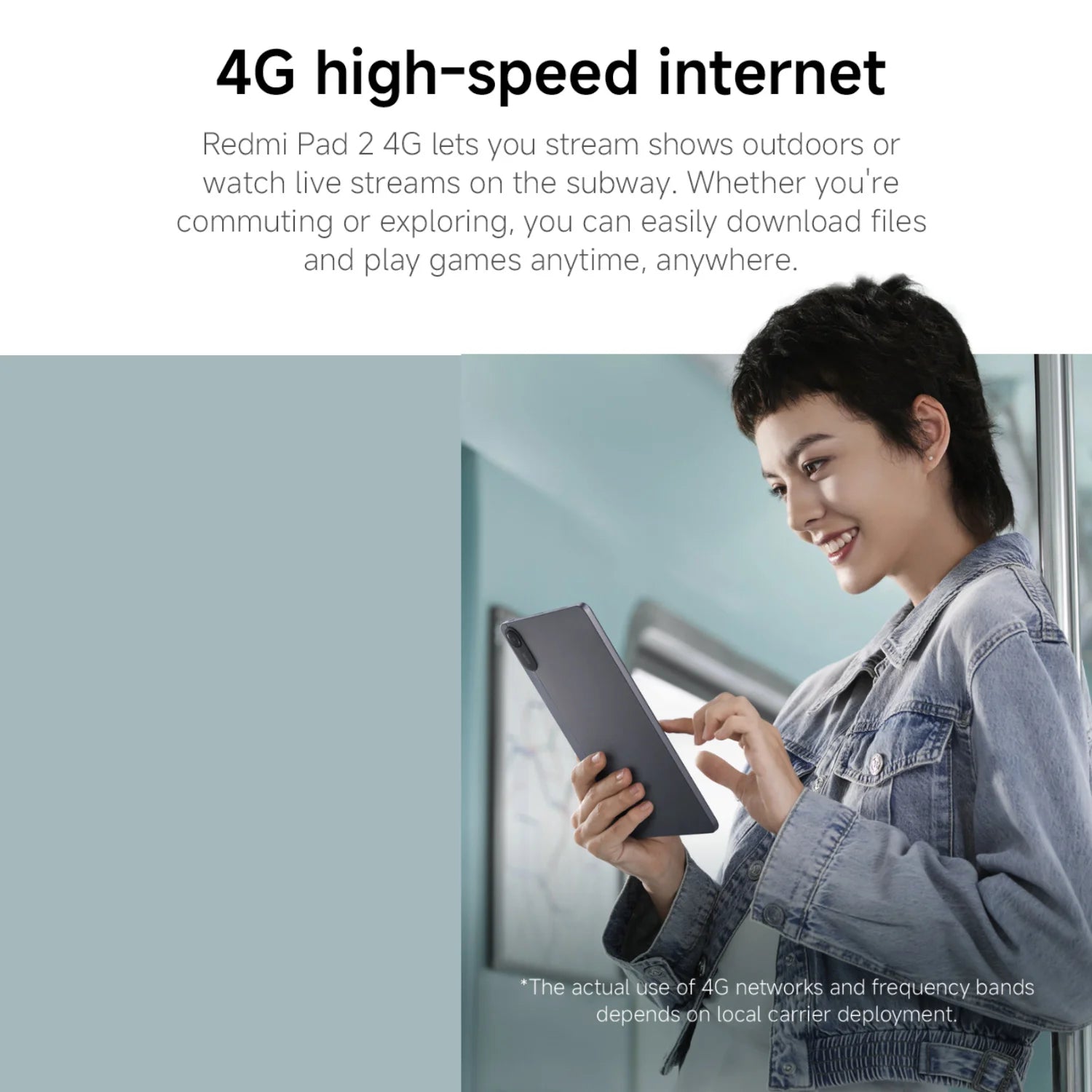 Xiaomi Redmi Pad 2 4G 4+128GB Global Version Tablet MediaTek Helio G100-Ultra 11" 90Hz 2.5K EyeCare Display 9000mAh 18W Charging