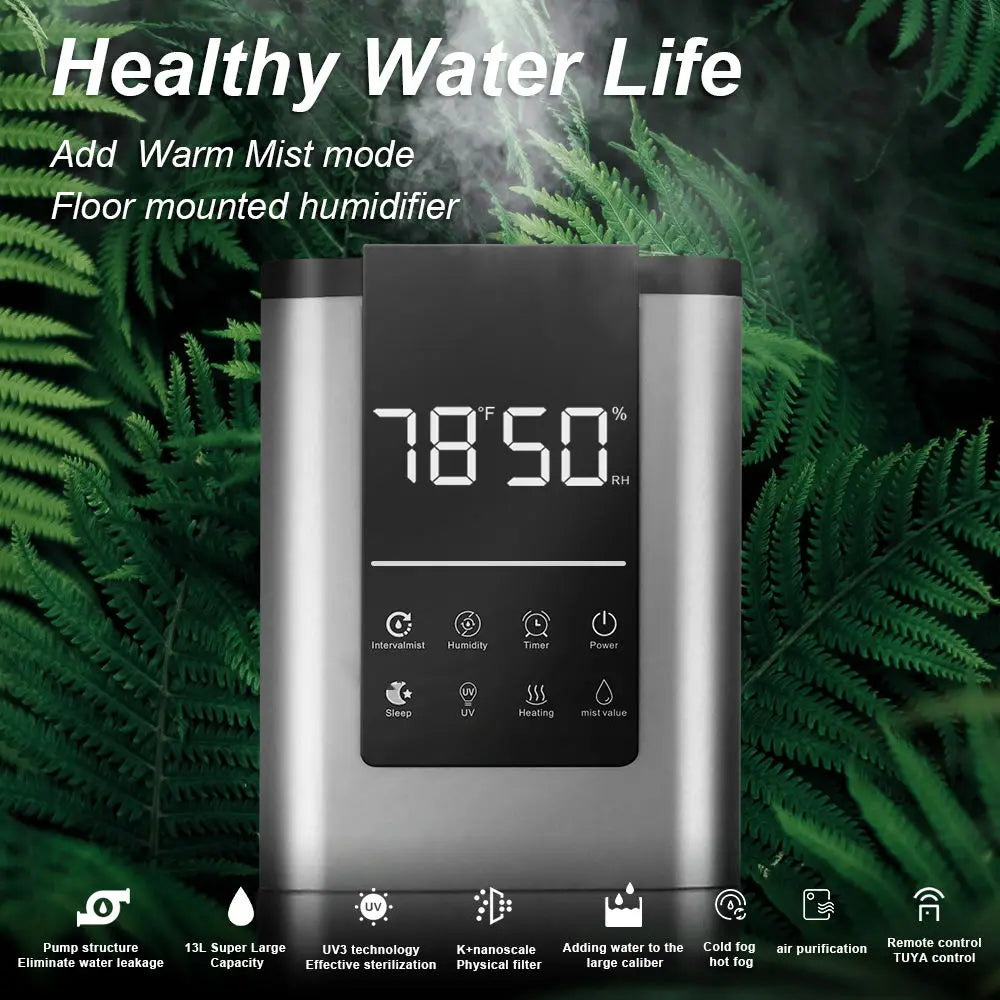 13L Hot Fog New Floor Air Humidifier Large-capacity Disinfection of Pregnant Women and Babies in Household Quiet Bedroom