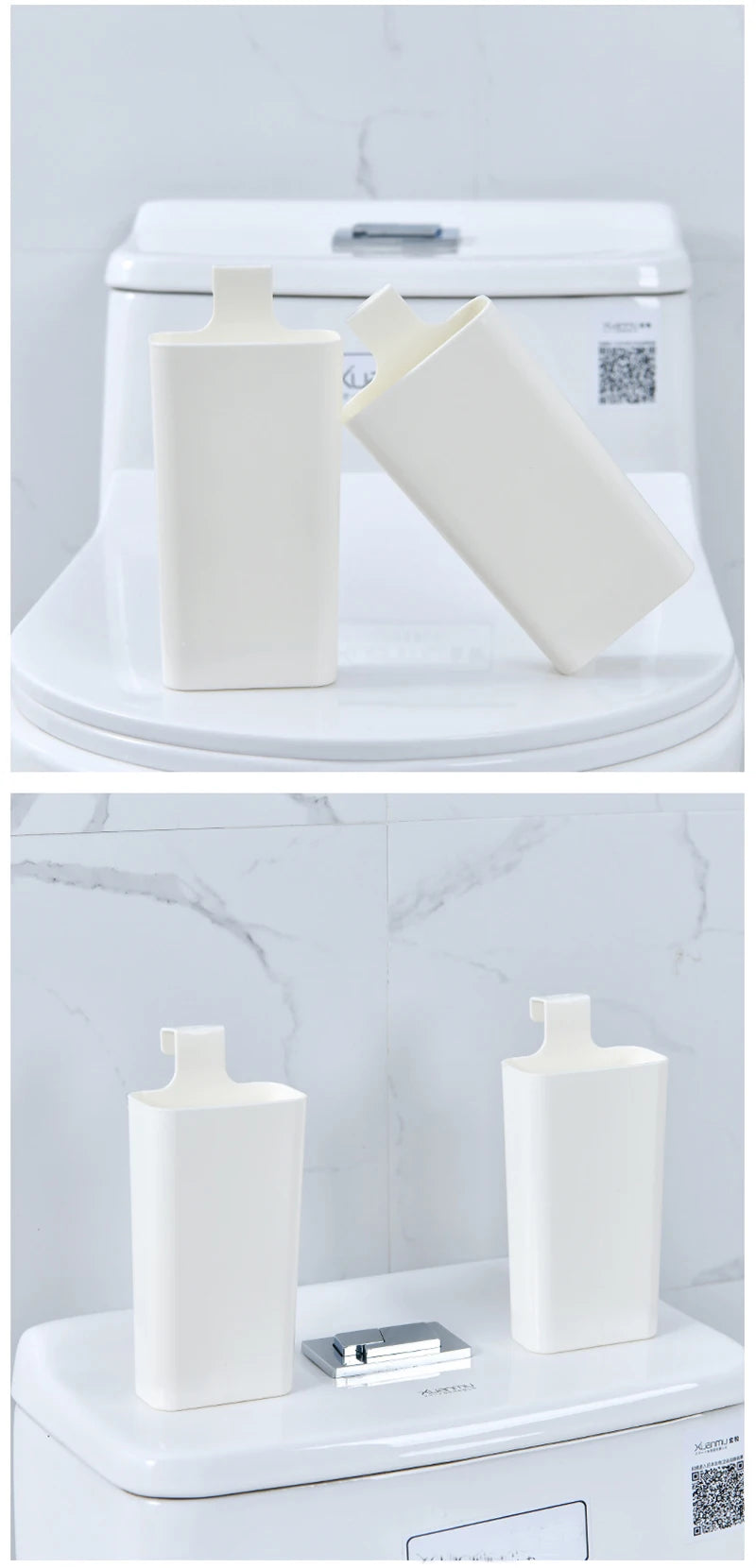 Toilet Solid Dispenser-Tank Replacement Part,Toilet Bowl Cleaner Buffer Box,Hanging Slow-Release Dispenser,Extends Cleaning Time