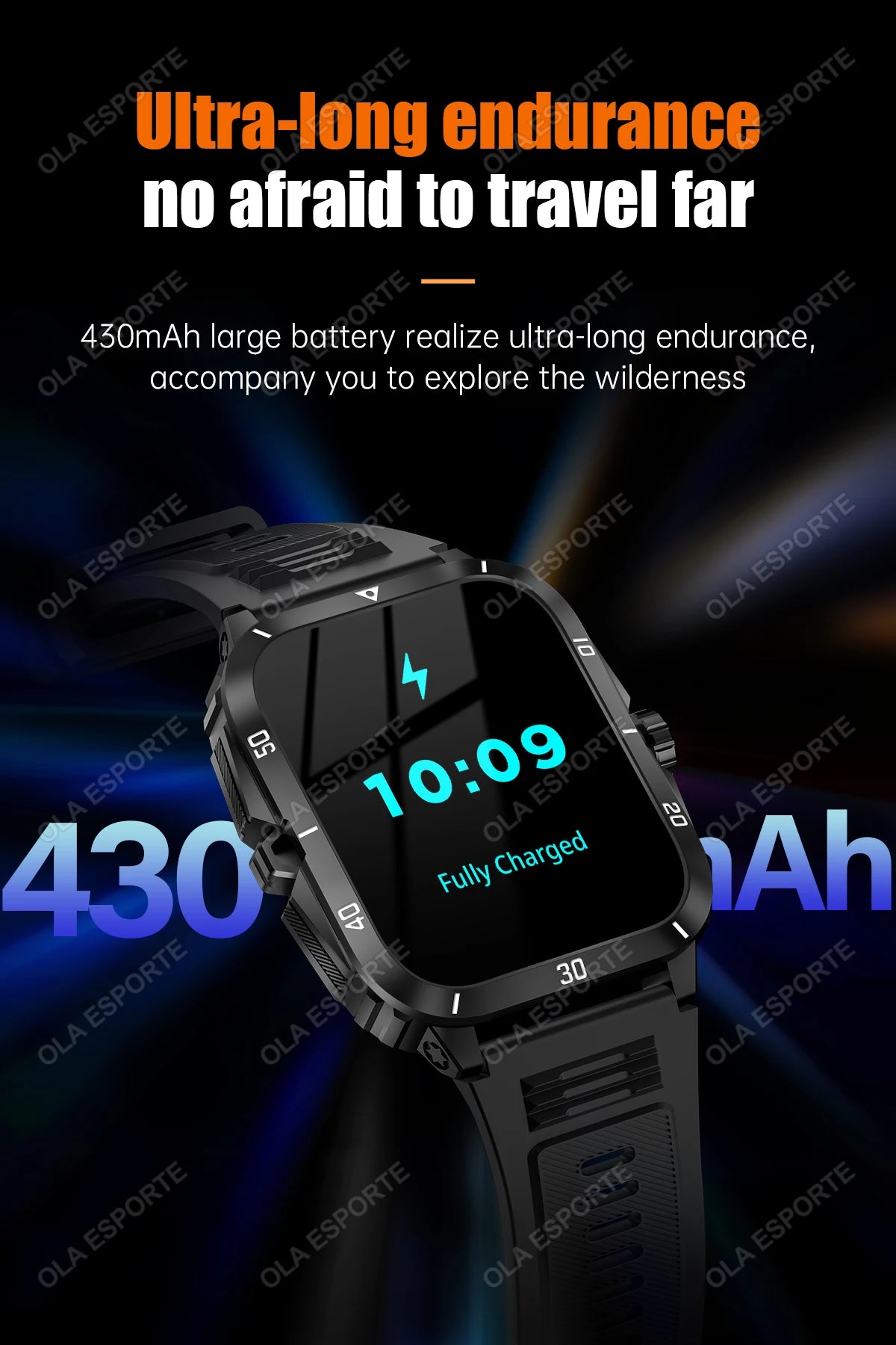 2025 Outdoor Military Watch 1.96" Smartwatch Men Bluetooth Calls Health Monitoring Smart Watch Sport Fitness Watches For Android