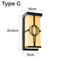 12W/18W LED Outdoor Wall Lamp Plastic/Aluminum Front Door Waterproof IP65 Sconce Garden Patio Terrace Home Wall Lighting Fixture