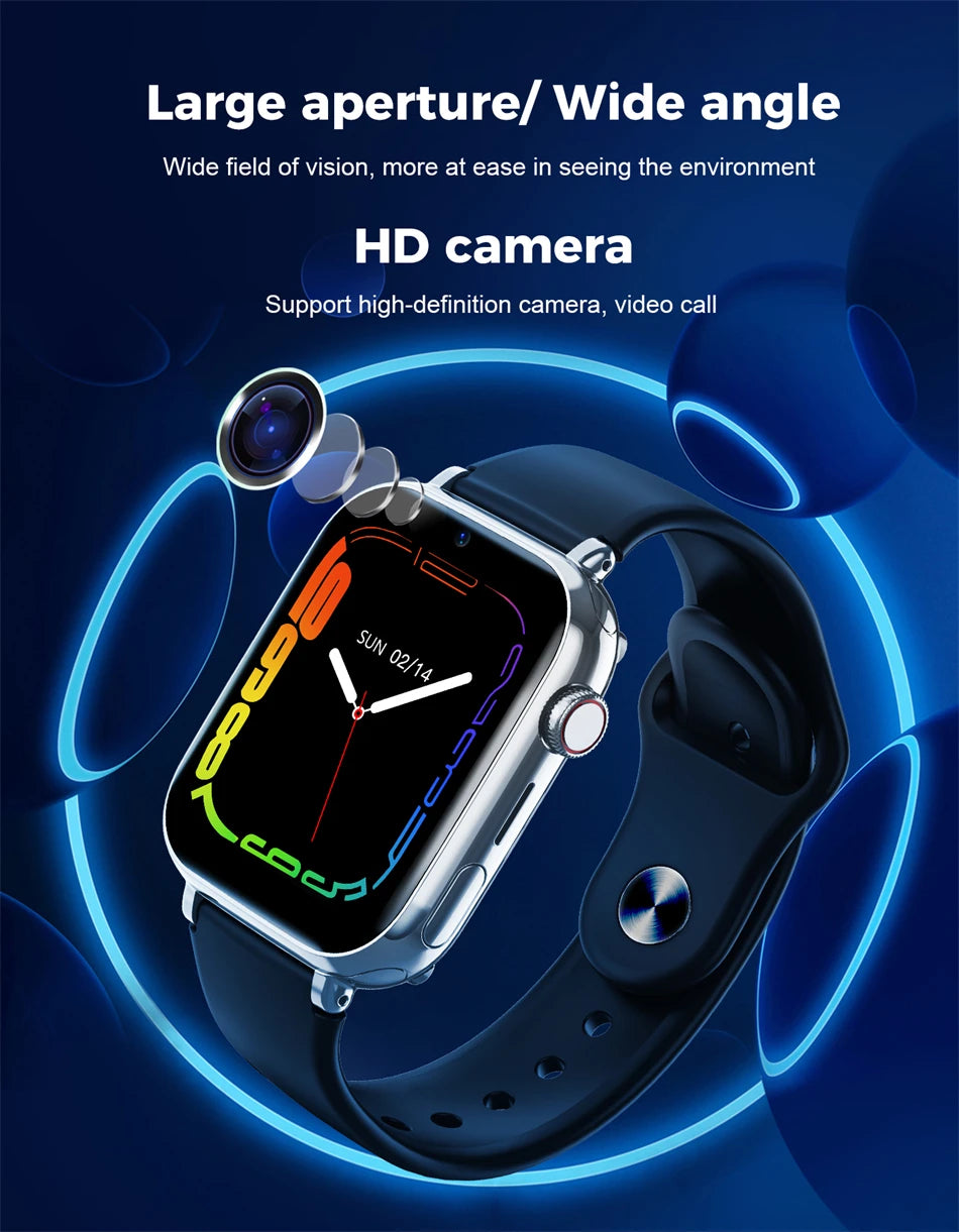 For Xiaomi Kids Smart Watch 5G GPS Location Video Call Sim Card Child Camera Waterproof Upgrade SOS For Boys Girls