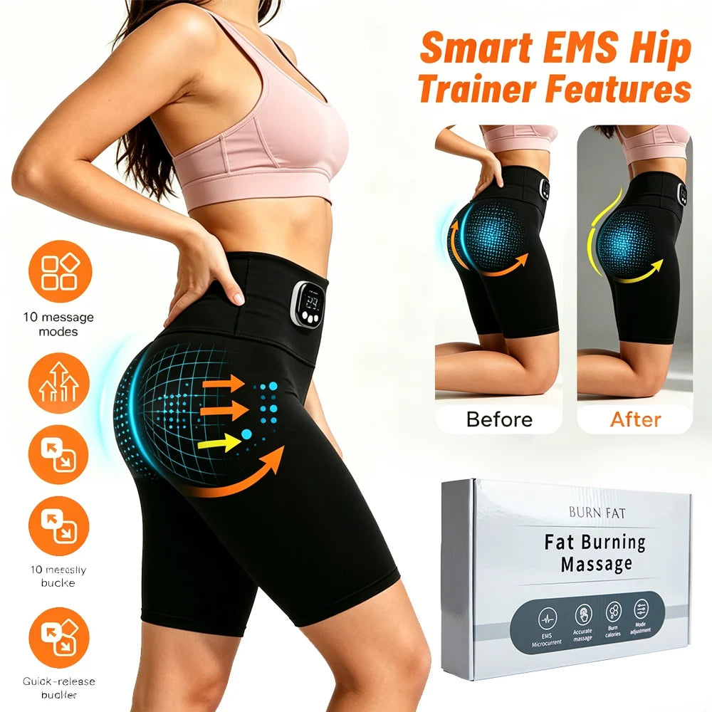 EMS Trainer Buttocks Shaping Fitness Yoga Buttocks Massager Muscle Stimulator Hip Lifting Massager Tightening Butt Up Massager