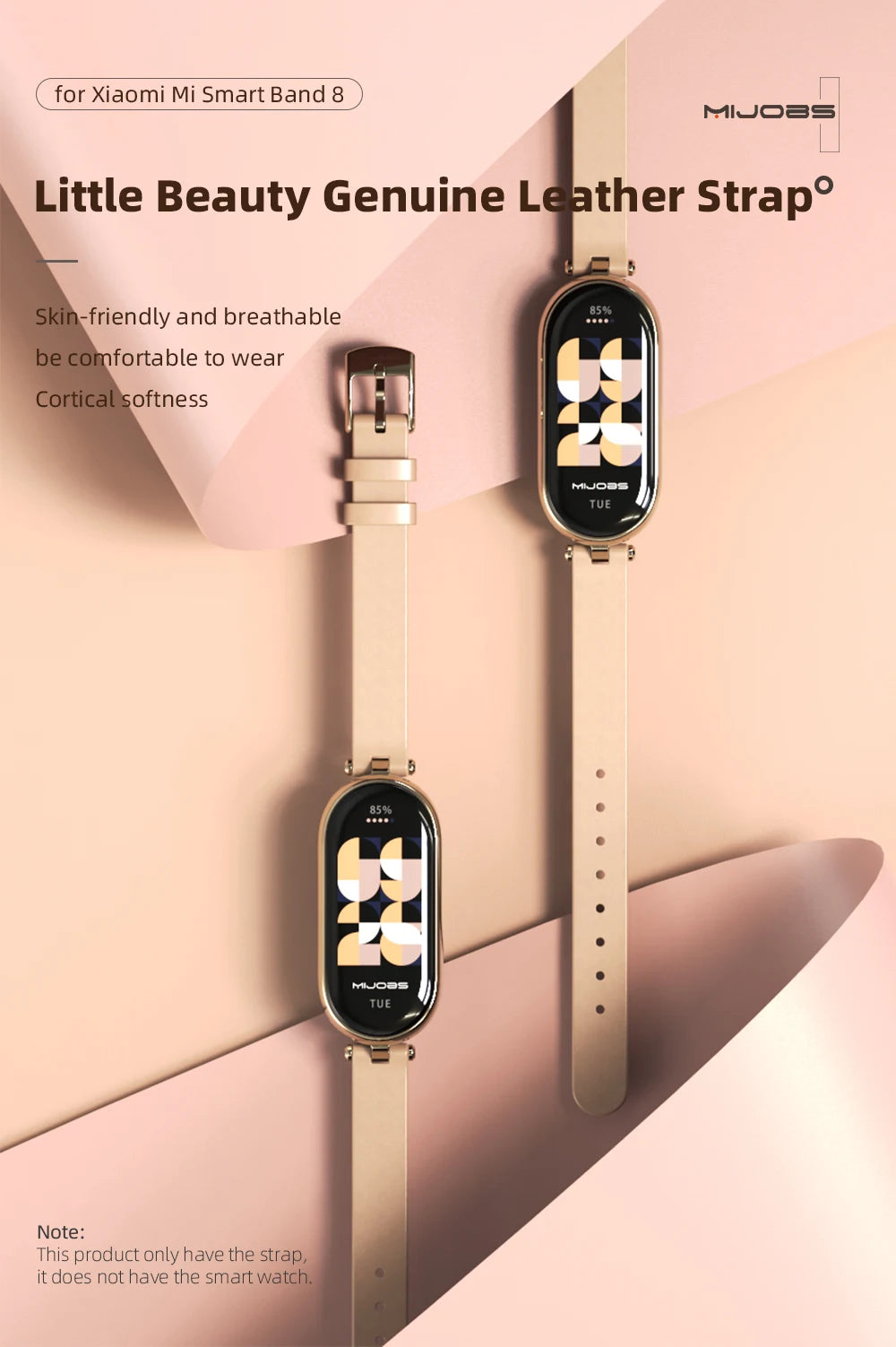 Strap for Mi Band 10 9 8 7 6 5 Watchband for Xiao mi Smart Band 9 Strap for Mi Band 8 Leather Wristband For Mi Band 7 Correa
