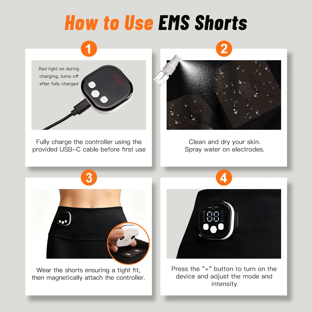 Smart EMS Trainer Buttocks Shaping Fitness Buttocks Lifting Device Muscle Stimulator Hip Massager Tightening Butt Up Massager