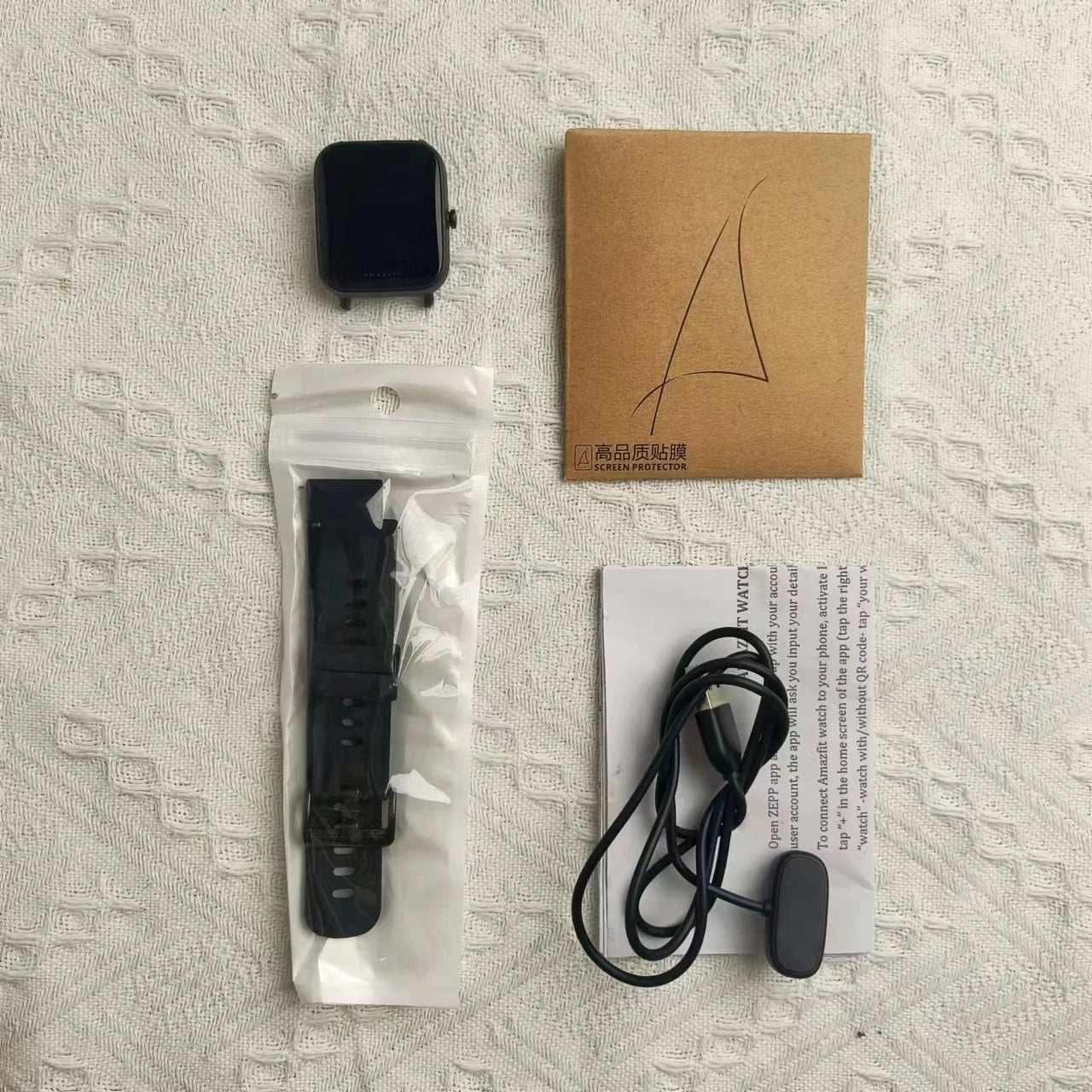 Amazfit Bip U Pro Smart Watch SpO2 5ATM Waterproof Bluetooth5.0 GPS Sleep Monitoring Global Version 95NEW Exhibition SmartWatch