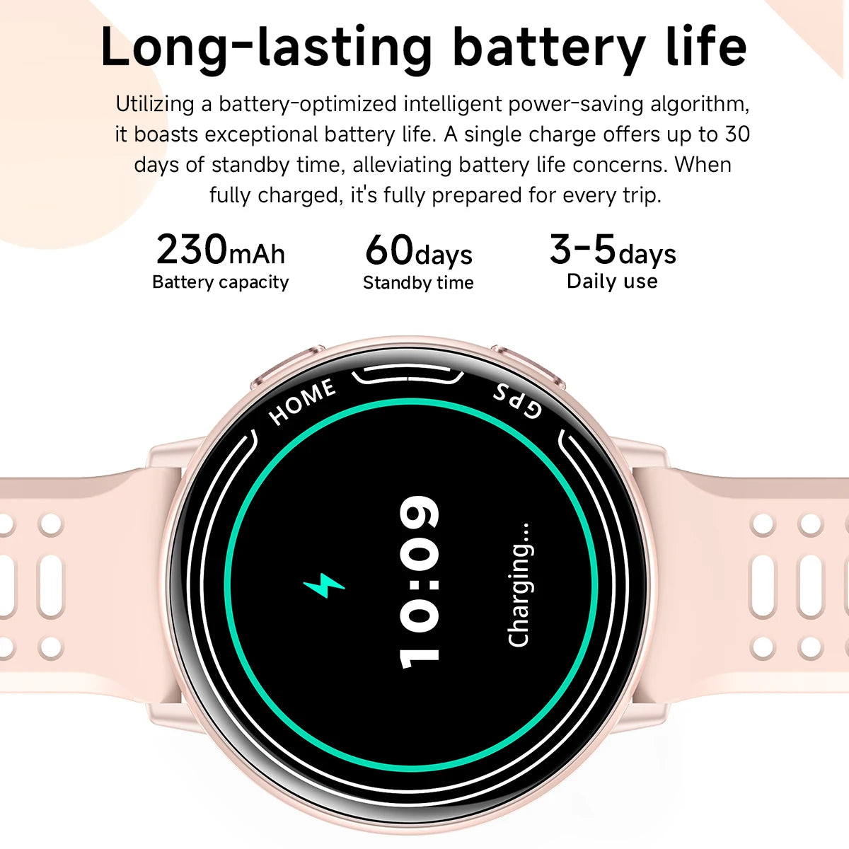 2025 Exquisite GPS Smart Watch Wireless BT Call Answer IP68 Waterproof Outdoor Sports Record Heart Rate Monitor for Men Women