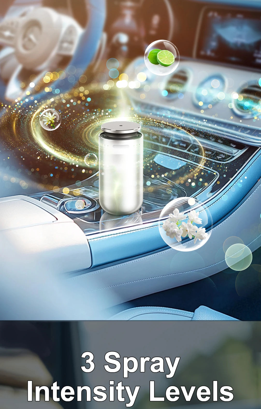 Professional Smart Aroma Diffuser AI Auto Start Stop Timer Spray Quick Deodorization Long Lasting Fragrance for Home Hotel Car