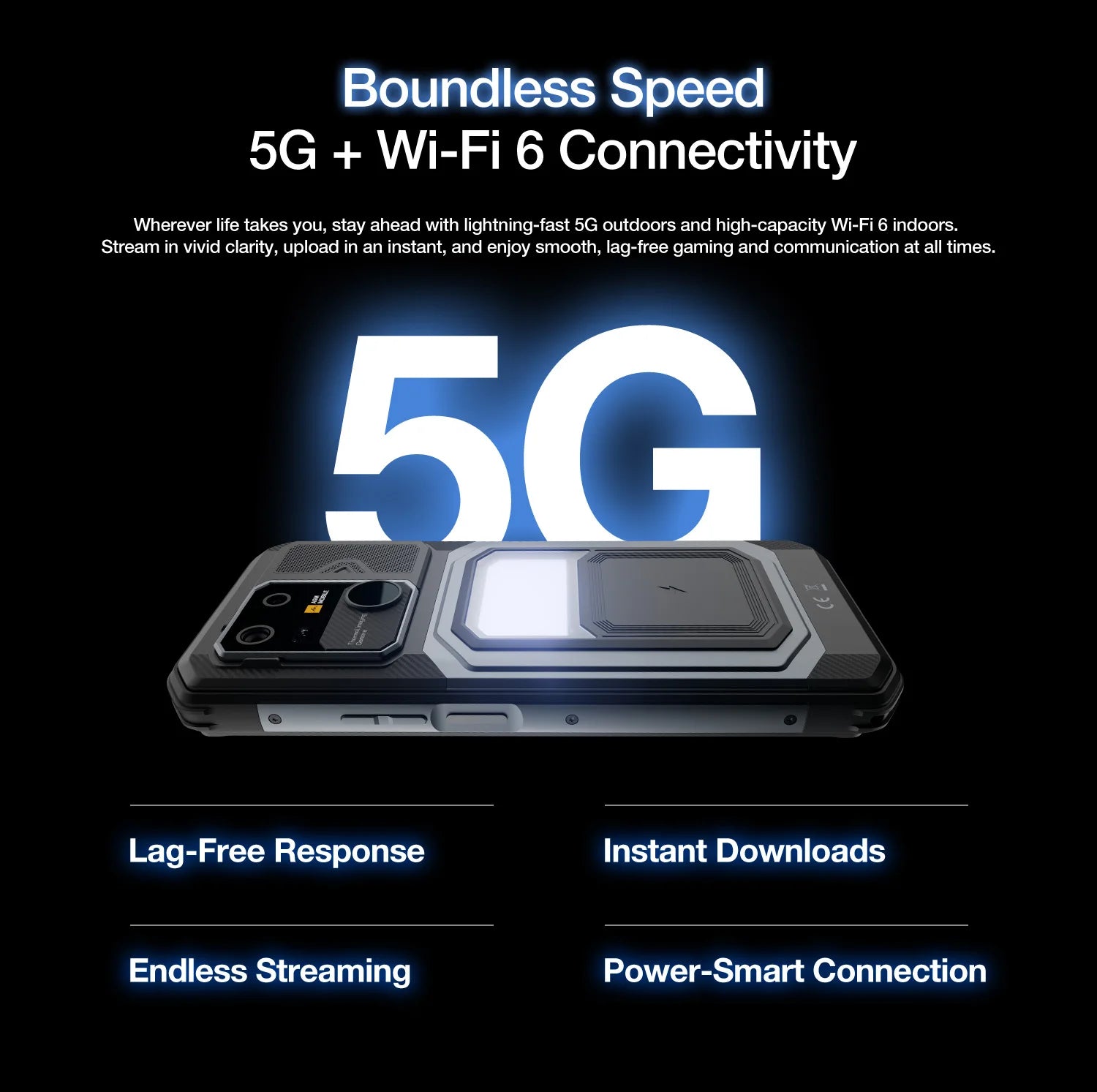 AGM G3 PRO 5G Rugged Phone 512GB ROM +24(12+12)GB RAM Thermal Imaging Camera Smartphone Android15 Fast Charge  Wireless Charging