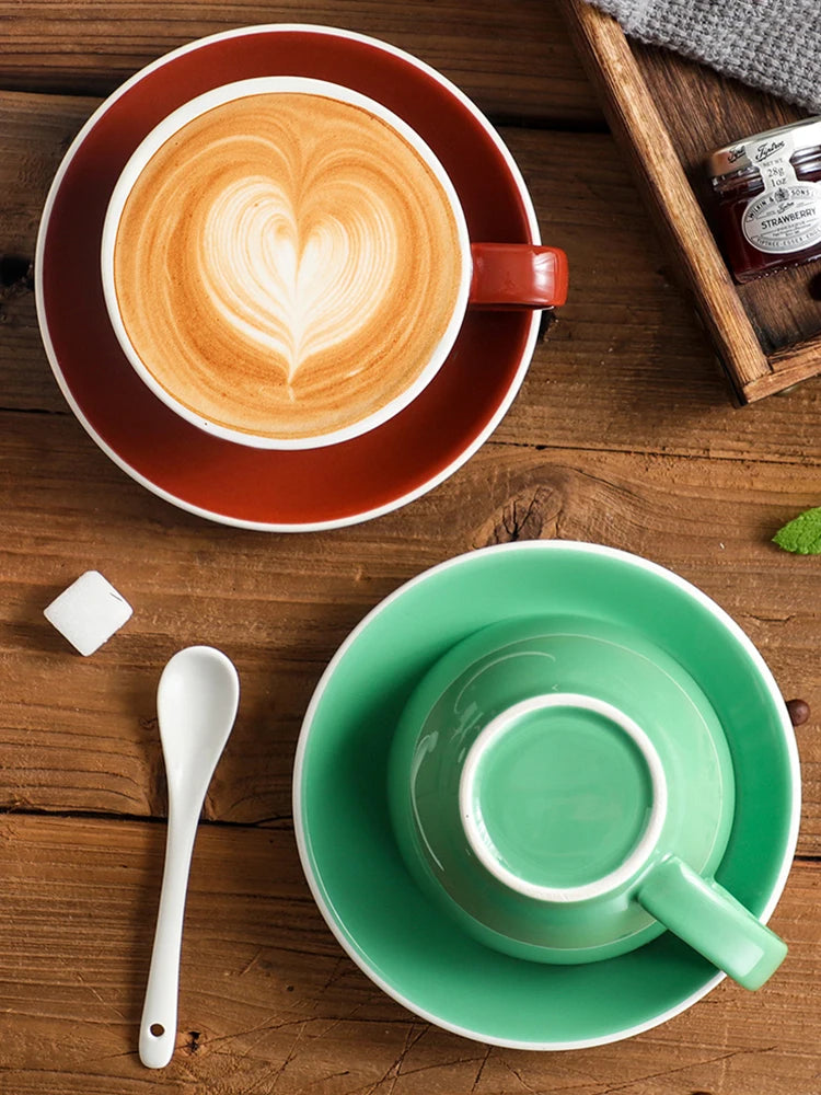 300ml Ceramic Breakfast Milk Cup American Coffee mug Set Afternoon Tea Cups Ceramic Water Cup tea mug coffee cup