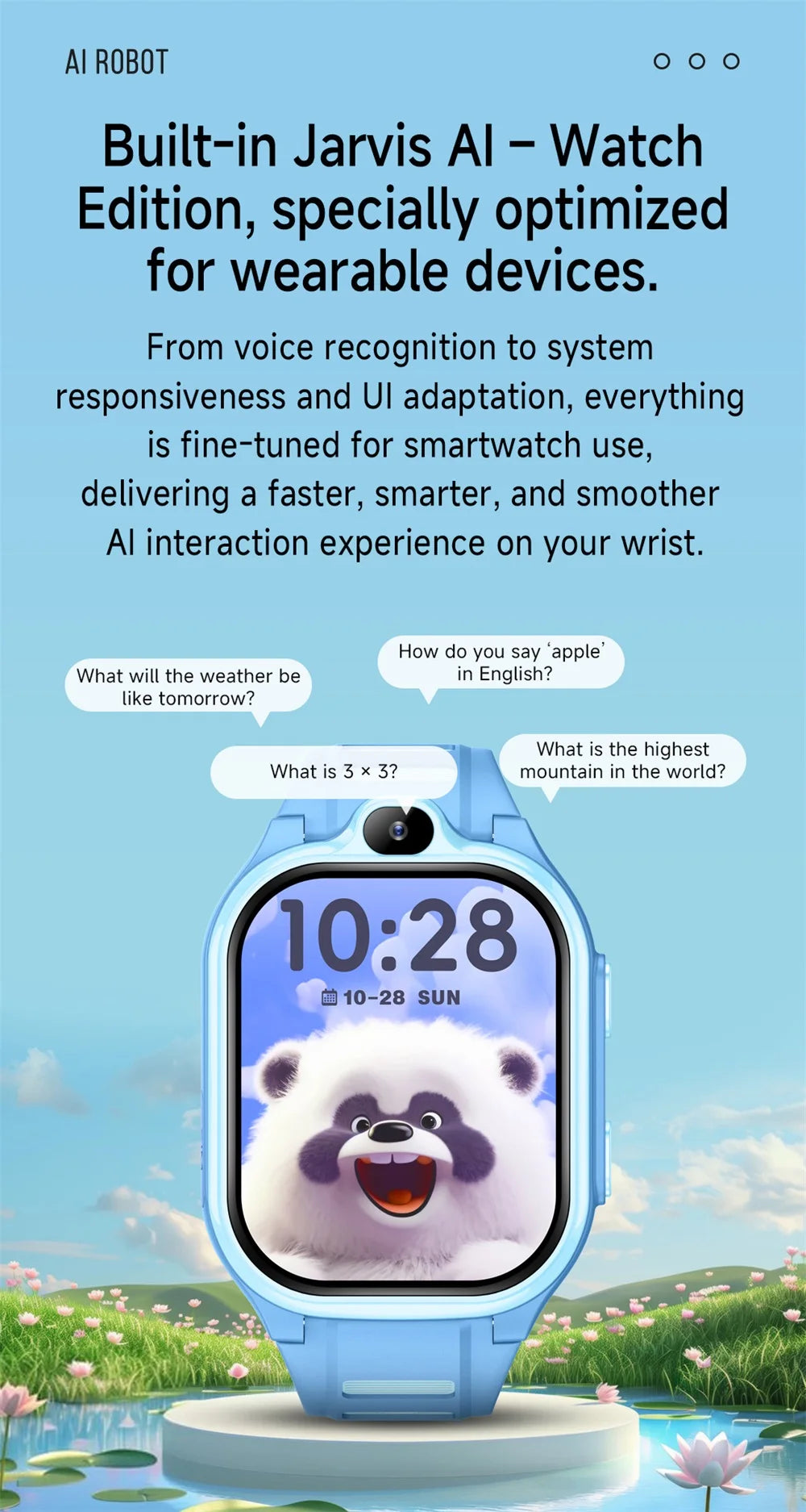 New 4G Smart Watch Kids GPS Video Call APP Download Child Smartwatch Voice Assistant Phone Watches Voice Chat Camera Alarm Clock