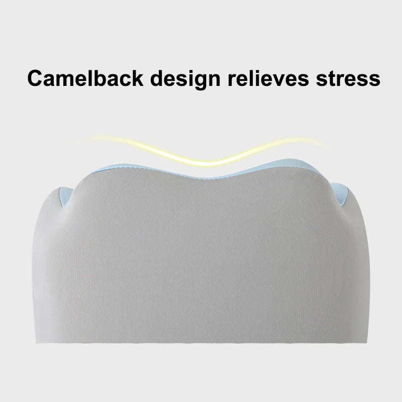 1Pc/Set Travel Memory Cotton U-shaped Pillow - Soft Washable Portable Neck Support for Airplane Spine Care & Travel Rest