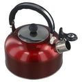 1Pcs Camping Cooking Teakettle Teapot Stainless Steel Whistling Kettle For Trips Whistling Kettle Stove Gas Water Kettle